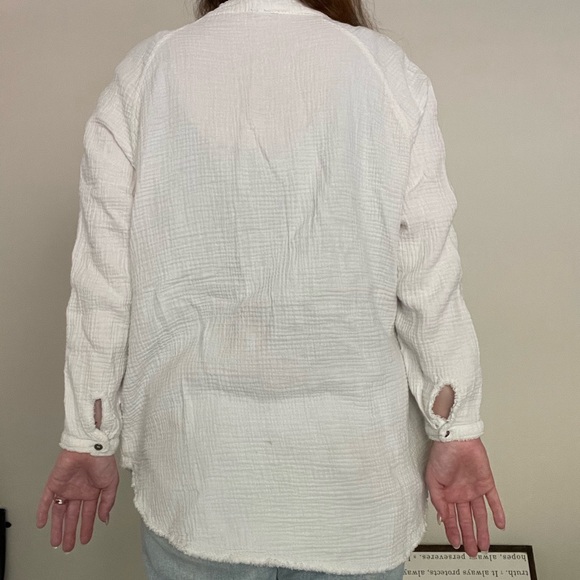 Kennedy cotton button down size medium small signs of wear and stains (pictured) - Picture 14 of 14